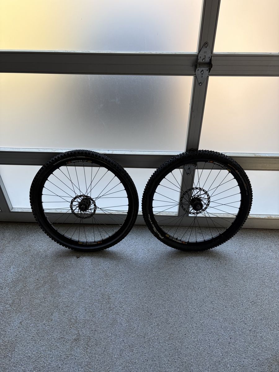 Mavic XM 819 Disc 26” Rims w/ Continental Tubeless Tires & DT Swiss Hub