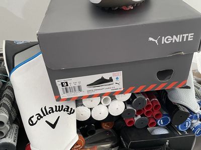 Puma spiked golf shoes size 9