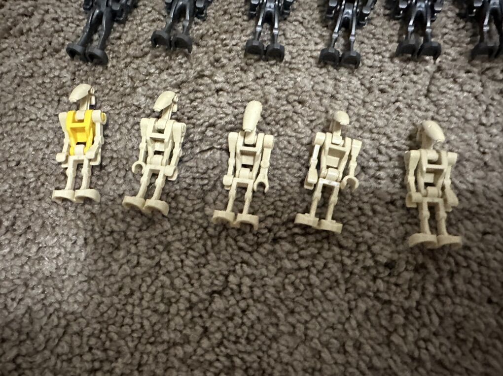 Lego Star Wars Battle Droid Lot