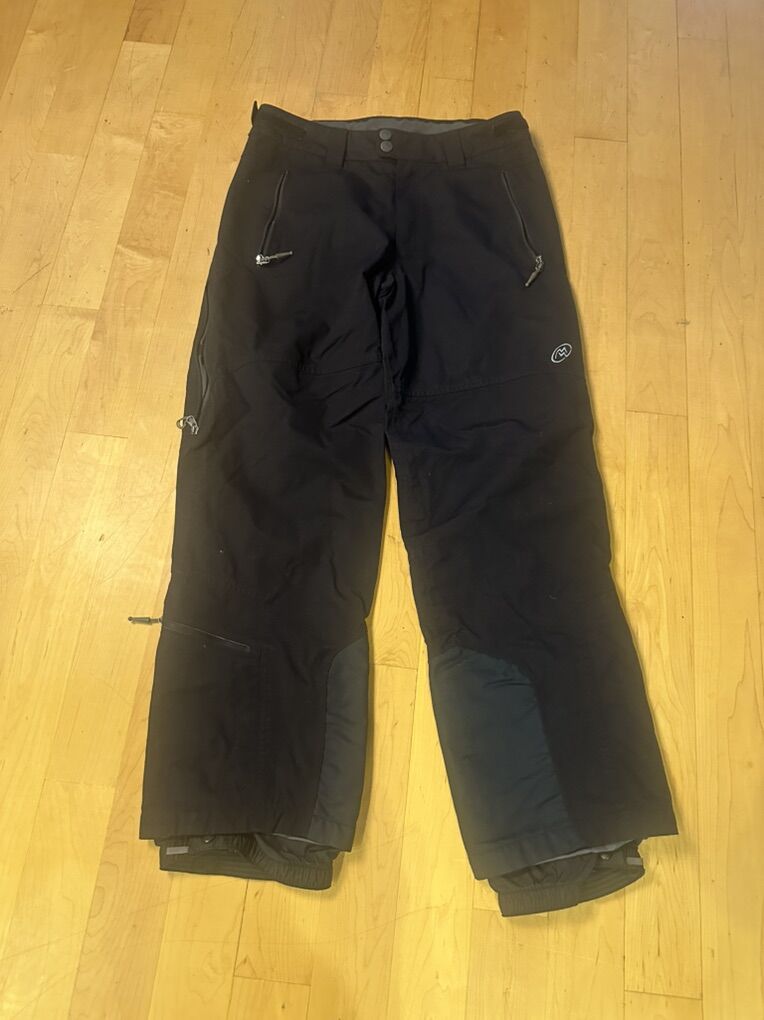 Cloudveil Men’s M Black Snow Pants With 31 Inseam