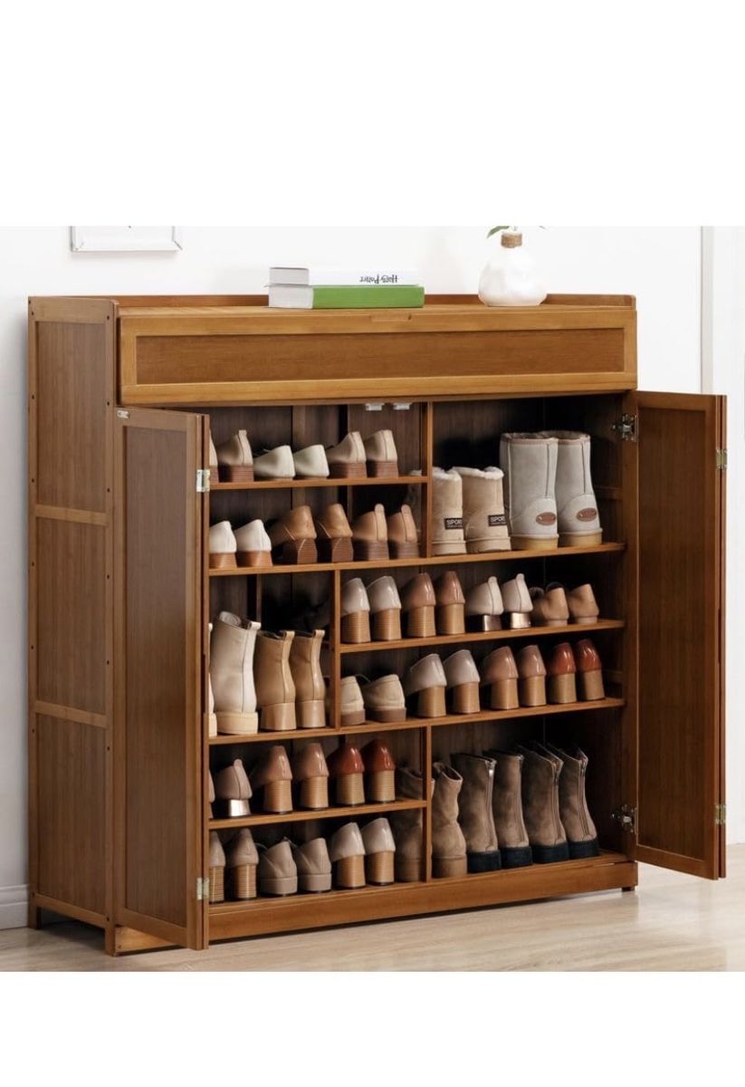 4 DOOR SHOE CABINET bedroom furniture