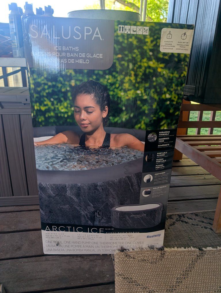 Ice Bath brand new still on box $120 OBO