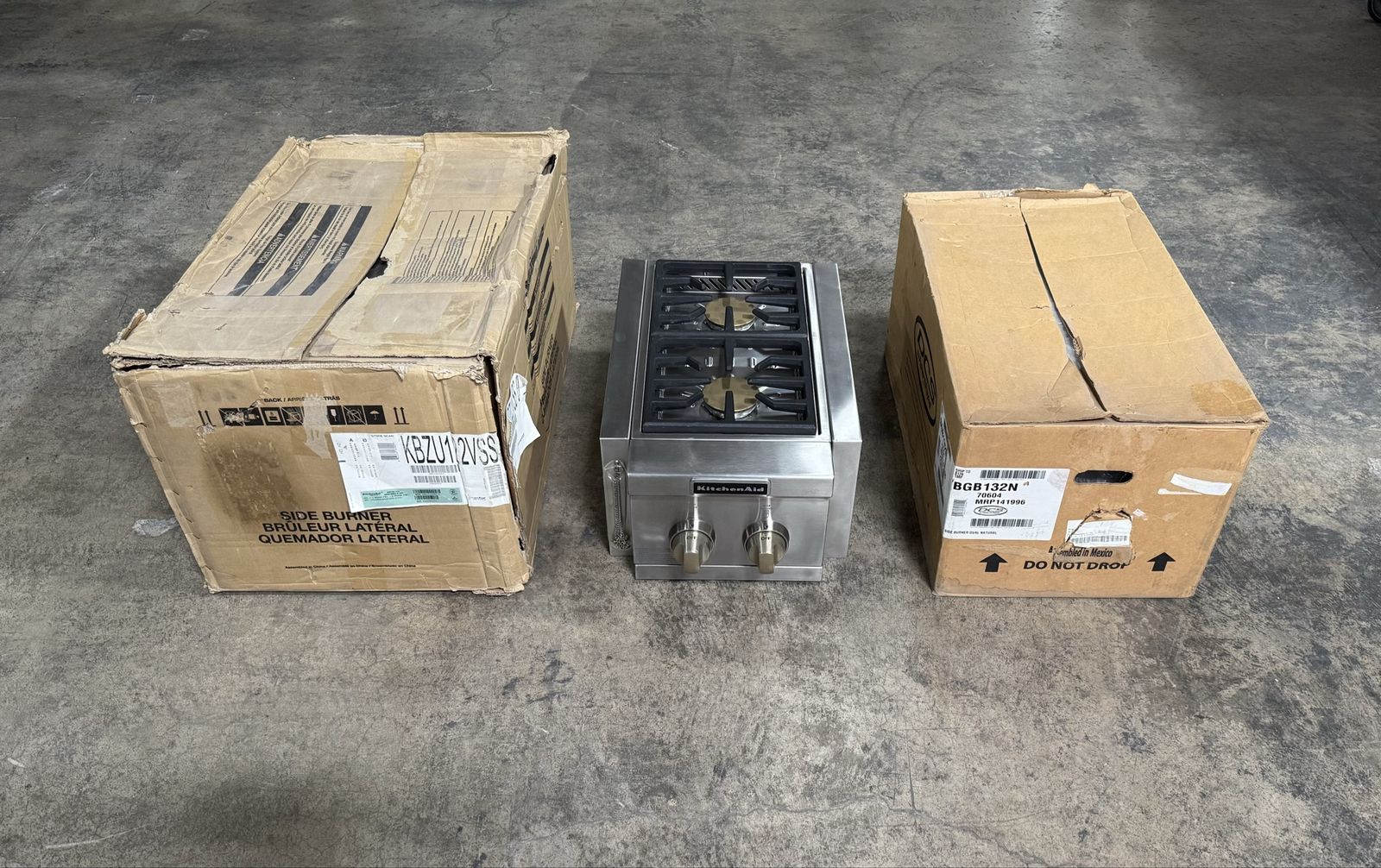 Outdoor Kitchen DCS Double Burner Cooktop