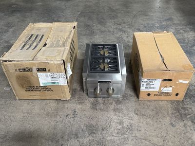 Outdoor Kitchen DCS Double Burner Cooktop
