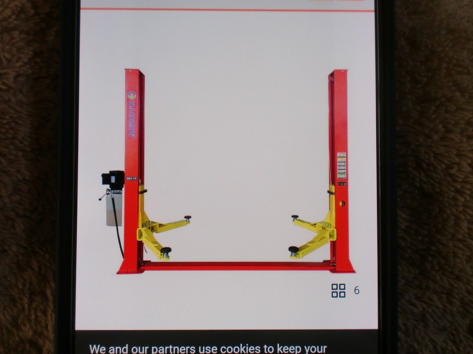 Brand New AG 10,000 LB. Auto Lift