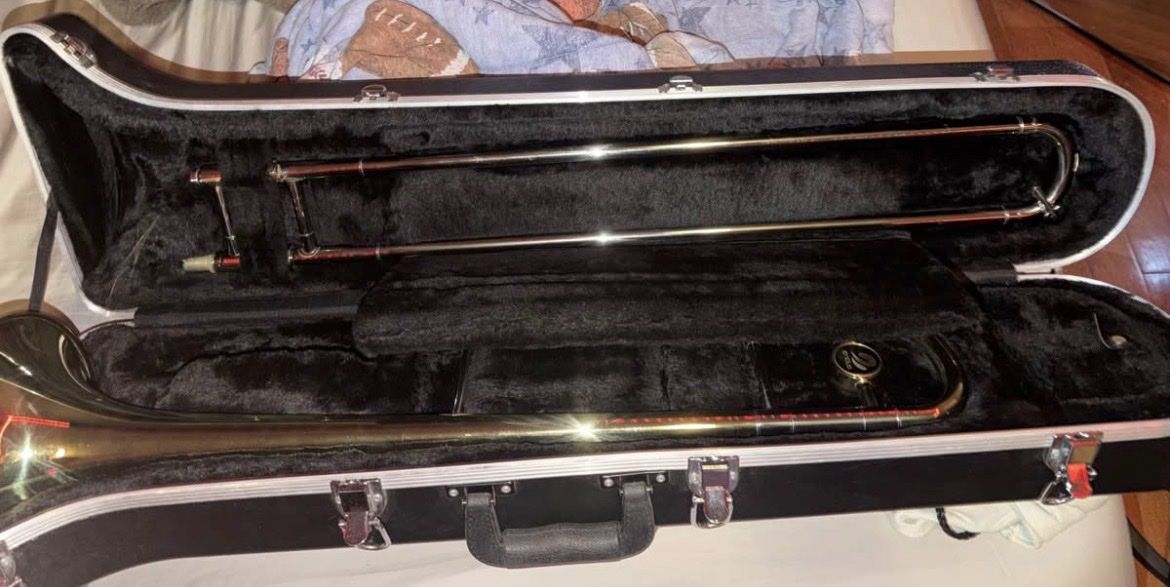 Entius Trombone with Case - Excellent Condition, Gently Used
