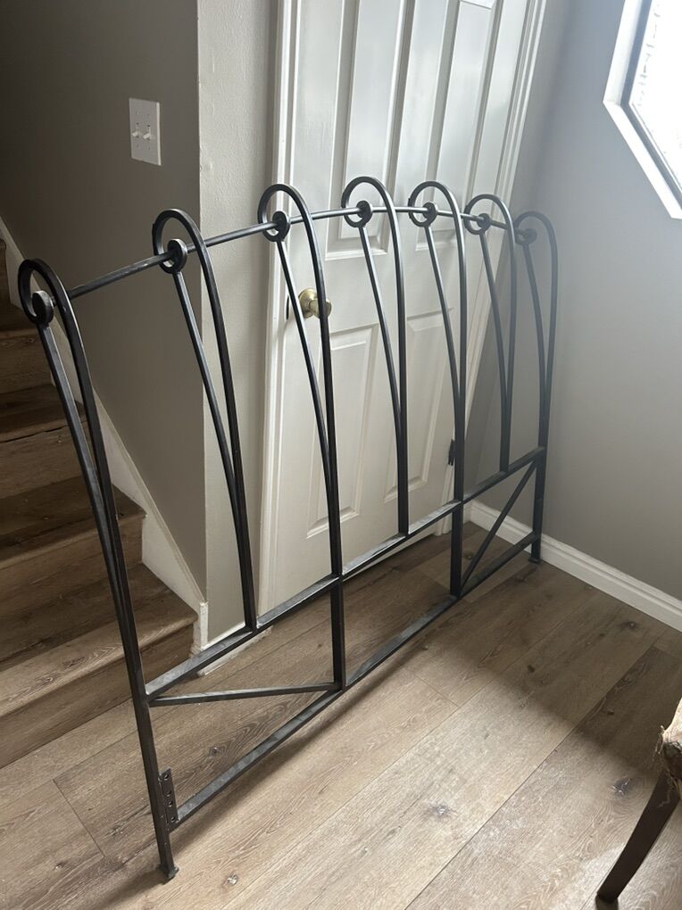 Queen Size Iron Headboard