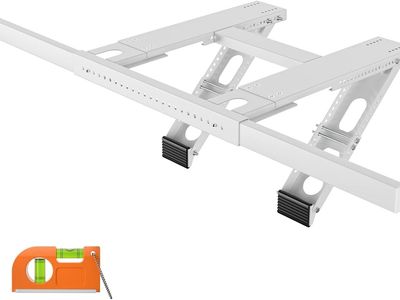 NEW No Drill Window AC Support Bracket, Fits Single & Double-Hung Windows, up to 220lbs, for 5,000-24,000 BTU Units