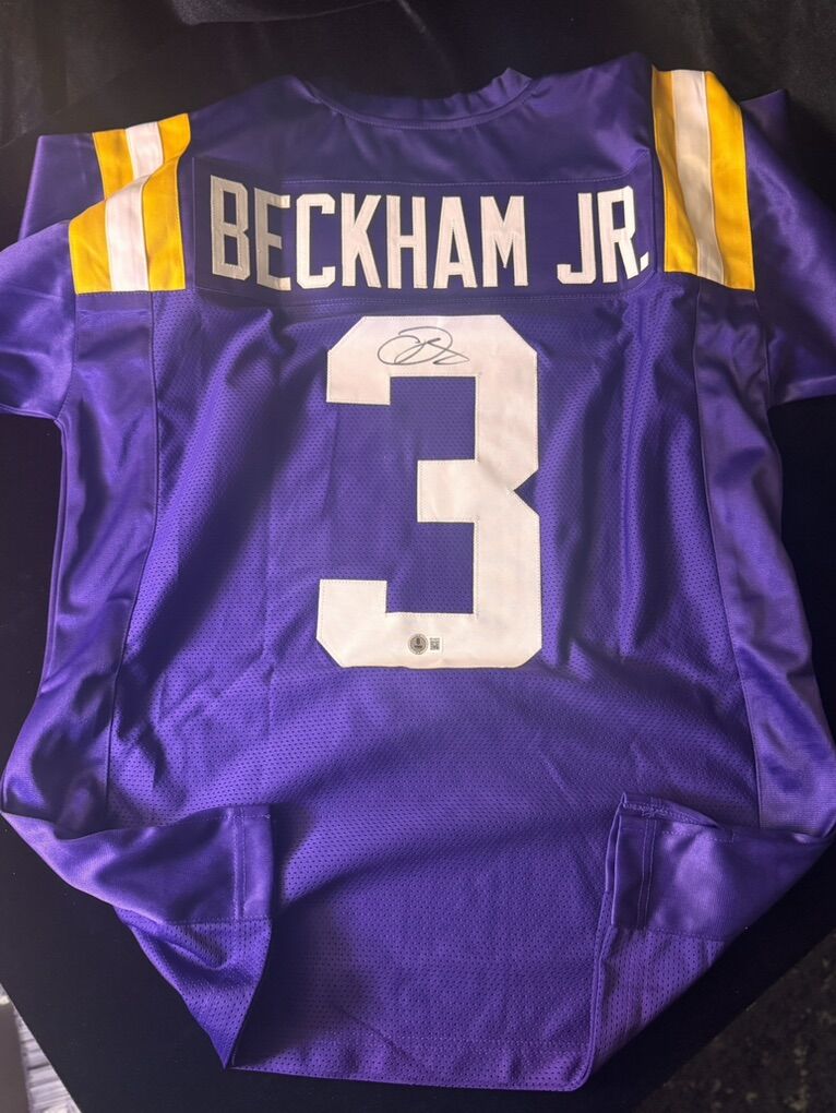 Obj Signed College Jersey