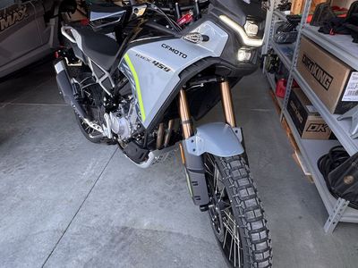 2026 CFMOTO Ibex 450 Adventure Motorcycle - 111 Miles, Factory Warranty