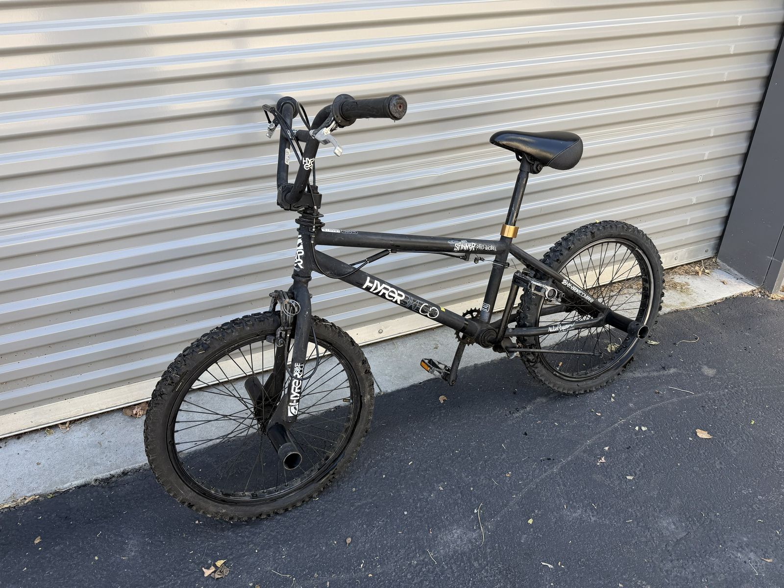 Freestyle BMX Bike with grind pegs