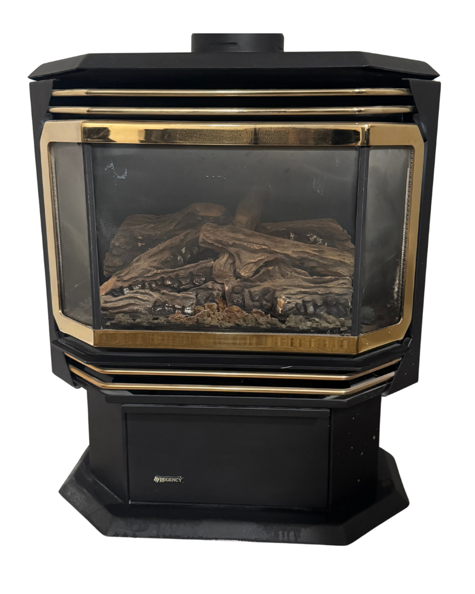 Freestanding Gas Fireplace - Regency