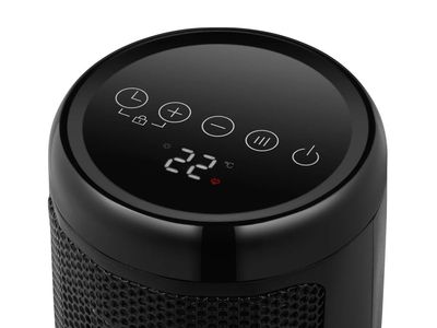 OmniHeat Digital Ceramic DQ2509R Personal Heater, 2-pack 1914943 #103839