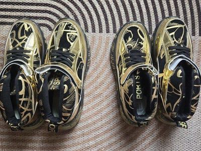 Golden Sneakers