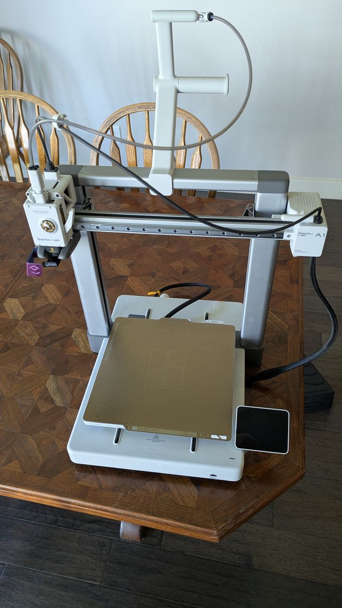 Bambu A1 3D printer.