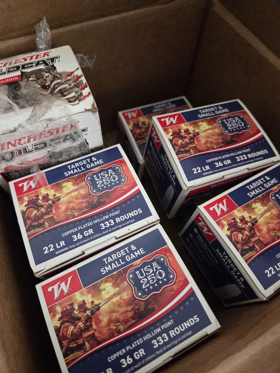 Winchester 22LR bulk packs - America Anniversary Editions