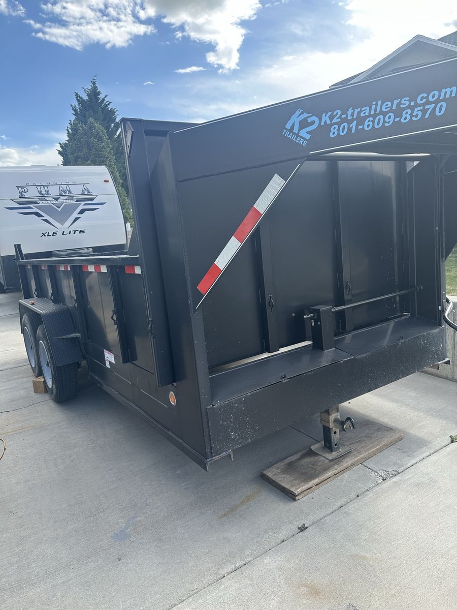 2020 16K Gooseneck Dump Trailer updated