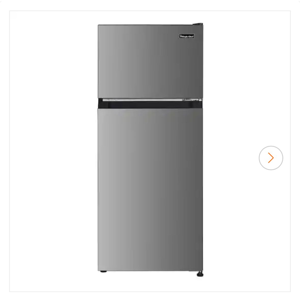 Magic chef Fridge Freezer Mini Mid Size Stainless