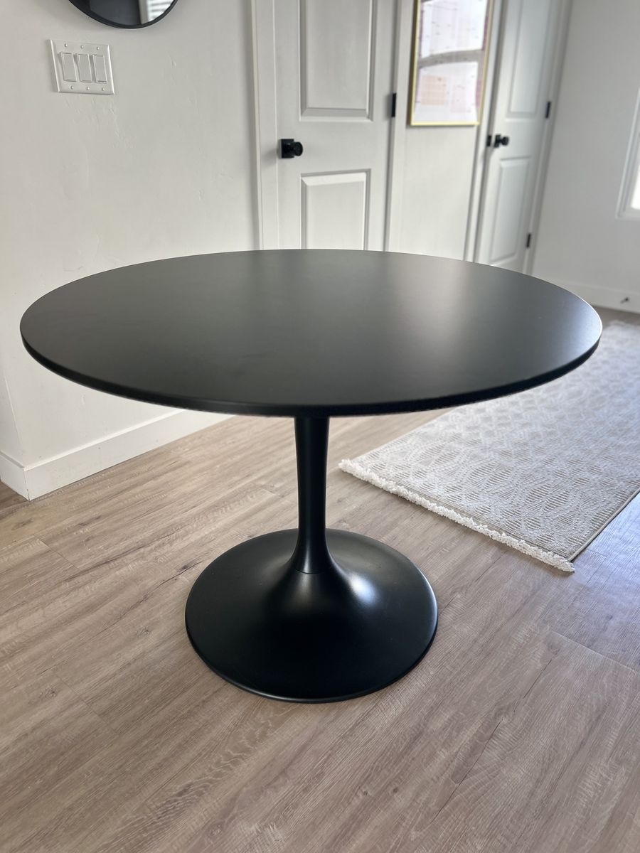 Black Ikea Table