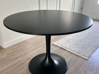 Black Ikea Table