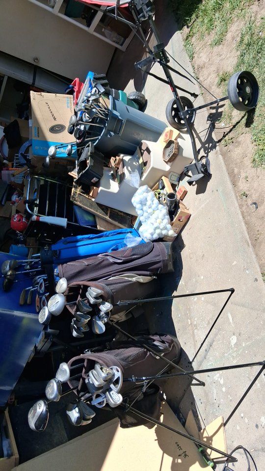 ""HUGE GOLF SET & ACCESSORIES BUNDLE FOR SALE"" Sets Bags Balls Shoes