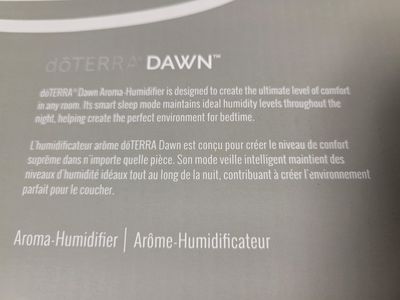 DoTerra Diffuser ~ DAWN