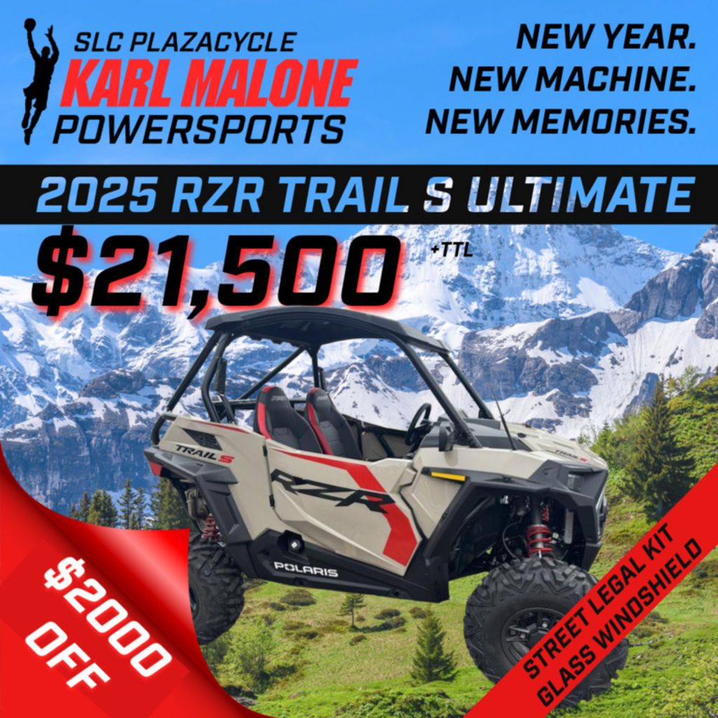 2025 POLARIS RZR TRAIL S ULTIMATE - SAND DUNE 1000