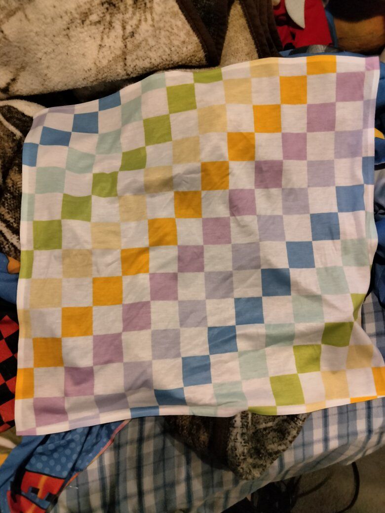 Pastel rainbow bandana