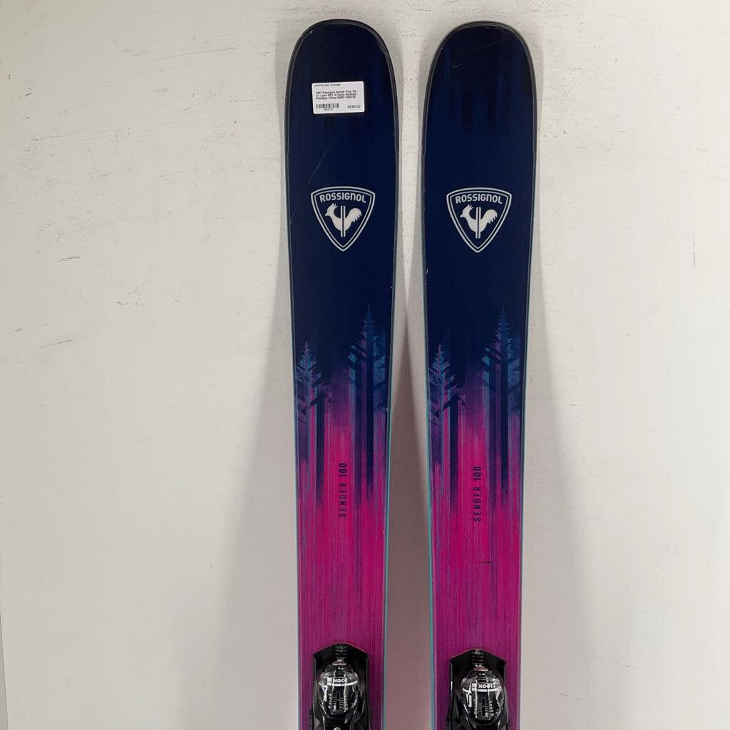 2027 Rossignol Sender Free 100 w/ Look SPX 12 Demo Bindings