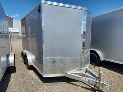 Alcom 7.5'X12' Stealth V-Nose Cargo