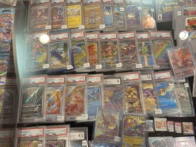 PSA Graded Pokemon slabs cards