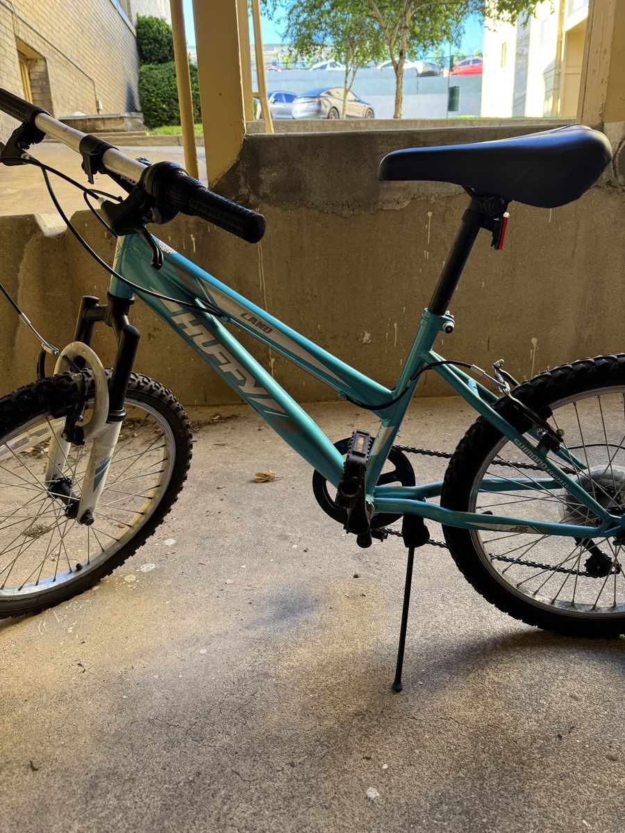 Huffy Land 20" Kids' Mountain Bike - Blue/Silver, Excellent Condition