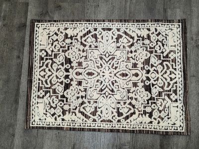 New Elegant Brown & Cream Accent Rug – Mohawk Home 30x45