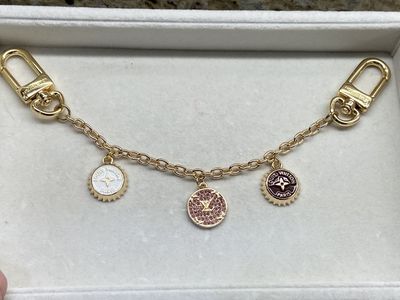 Louis Vuitton Bottle Cap Bag Charm Chain