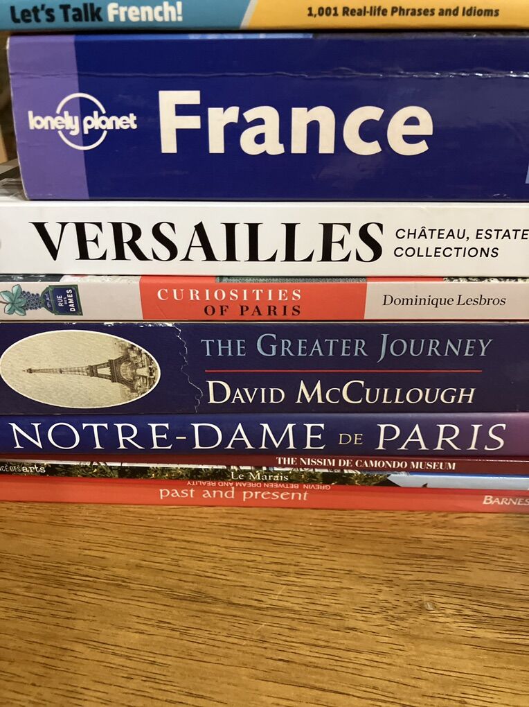 Group  of 10 Books On France Excellent Condition