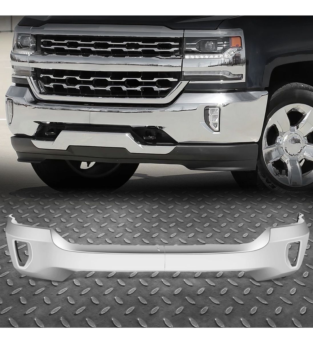 Chevy Silverado 1500/LD Chrome Bumper