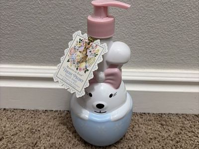 Maison de Base Fresh Peony Hand Soap - 16.9 fl oz - Bunny Dispenser - Paraben & Phthalate Free