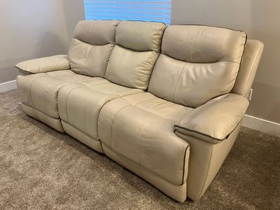 Leather Reclining Couch for Sale