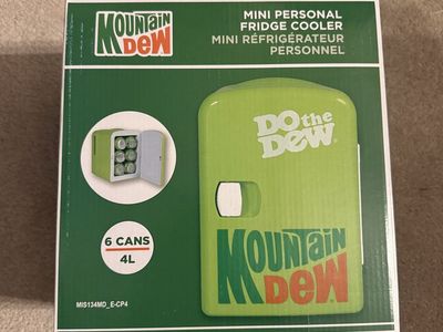 Mountain Dew Mini Fridge