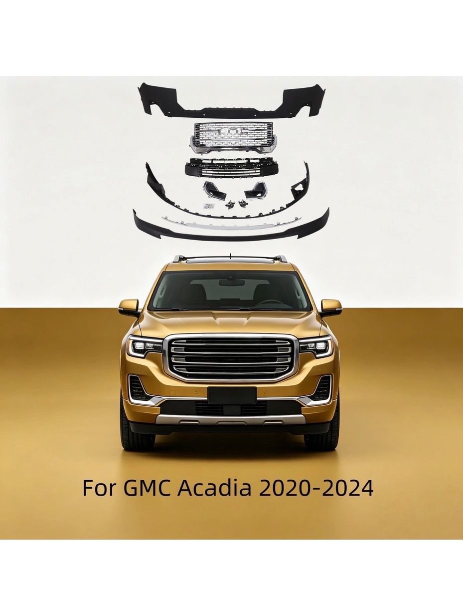 GMC Acadia 2020-2024 Front Bumper and Grille Assembly Upgrade Kit