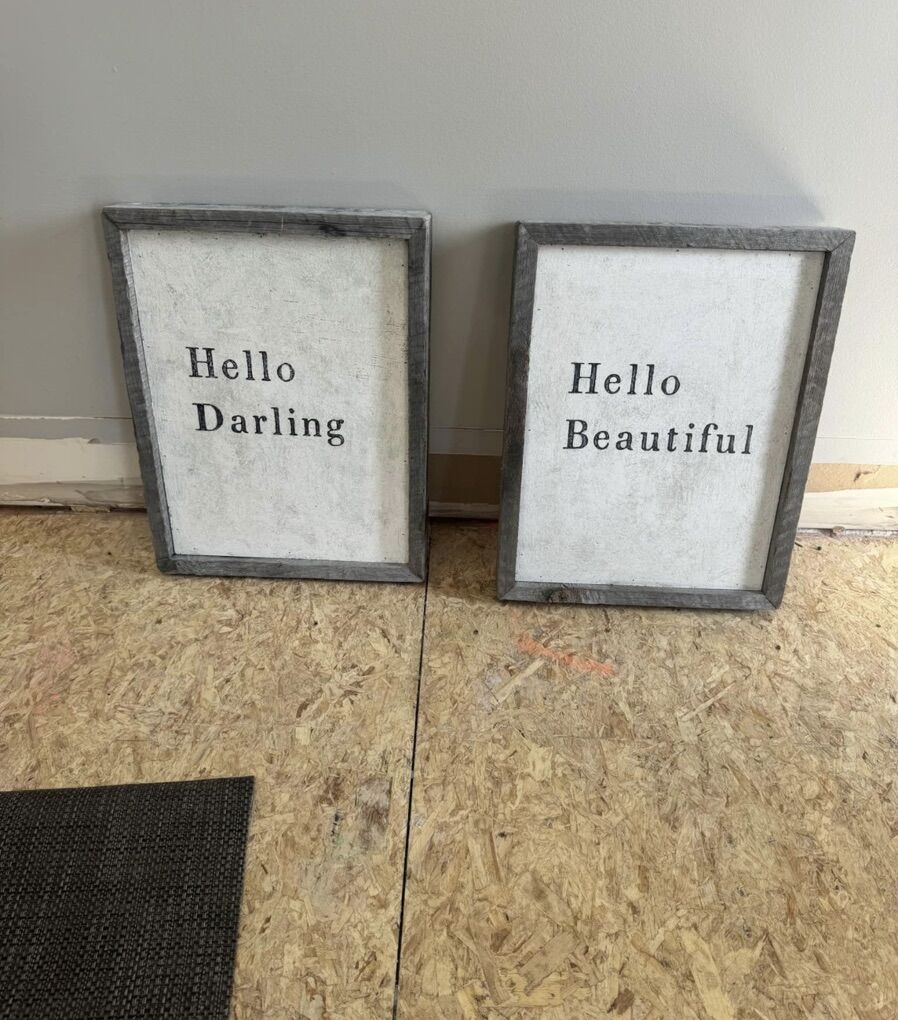 Sugarboo & Co. Set of 2 Art Prints  RH Line a Wood