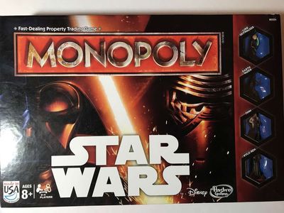Star Wars Monopoly or Vintage 1954 Monopoly Poplar Edition or Clue VCR Mystery Game