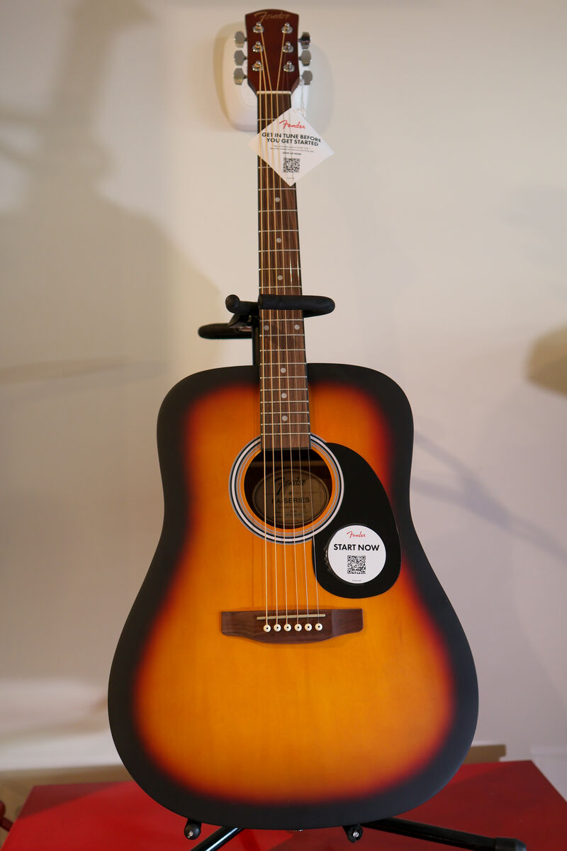 Fender FA-25 Dreadnought Acoustic Guitar Sunburst Brand NEW
