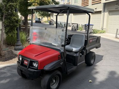 2019 Toro Workman GTX Turf Utility Cart With Electric Dump Bed And Canopy