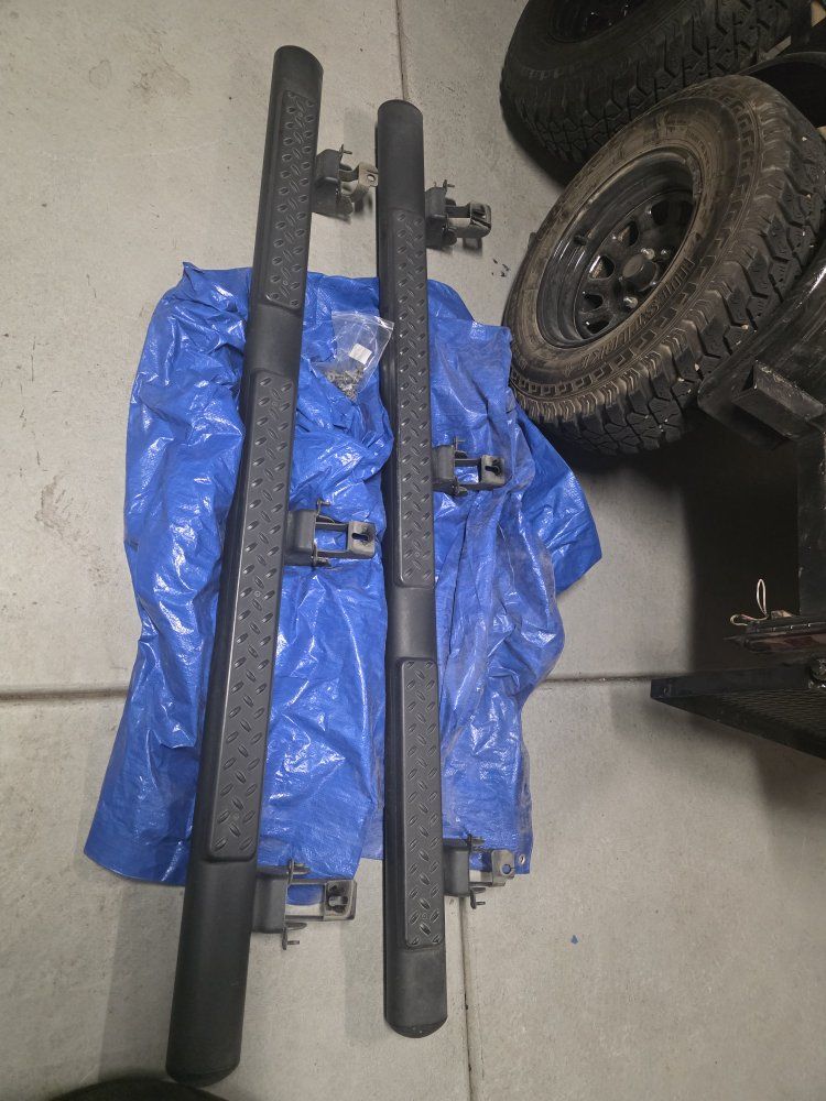 jku factory jeep branded running boards