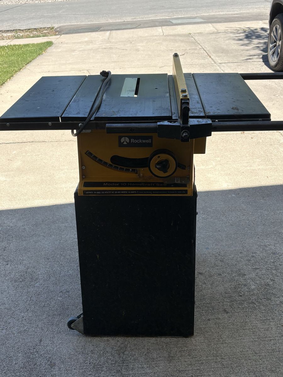 Table Saw - Rockwell Series 34-660