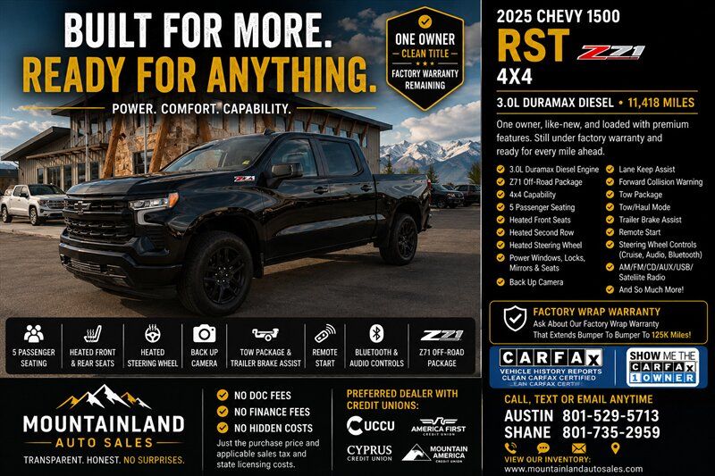 2025 Chevrolet Silverado 1500 RST