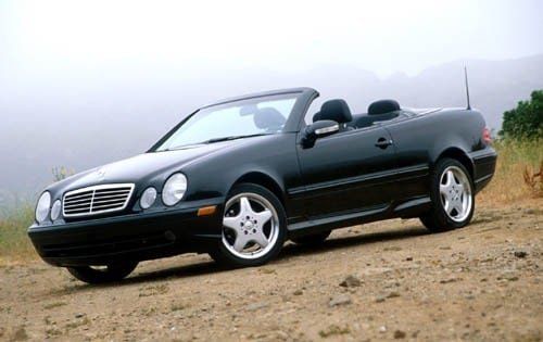 ,
2001 Mercedes-Benz CLK 320 convertible