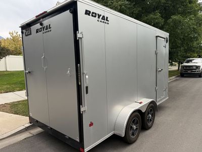 2025 Southland Royal 7x14 Enclosed Cargo Trailer (180 miles total)