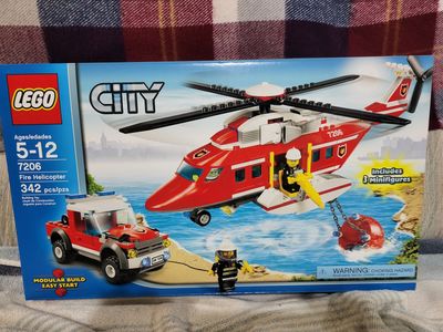 LEGO CITY FIRE HELICOPTER 2010 ISSUE